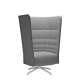 Кресло Cell128 с поворотным основанием на стальных ножках