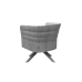 Кресло Cell72 с фиксированным стальным основанием с деревянными ножками