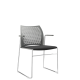 Кресло посетителя Mail с перфорированной спинкой