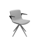 Кресло для совещаний Milos с деревянной основой 