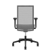 Кресло Soffio со спинкой в сетке